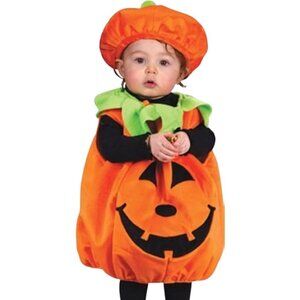 Baby Toddler Pumpkin Cutie Pie Jack-o-lantern Halloween Costume - Up To 24 Mo.
